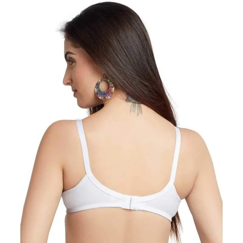 Lovable Women Full Coverage Classic Non Padded Bra White