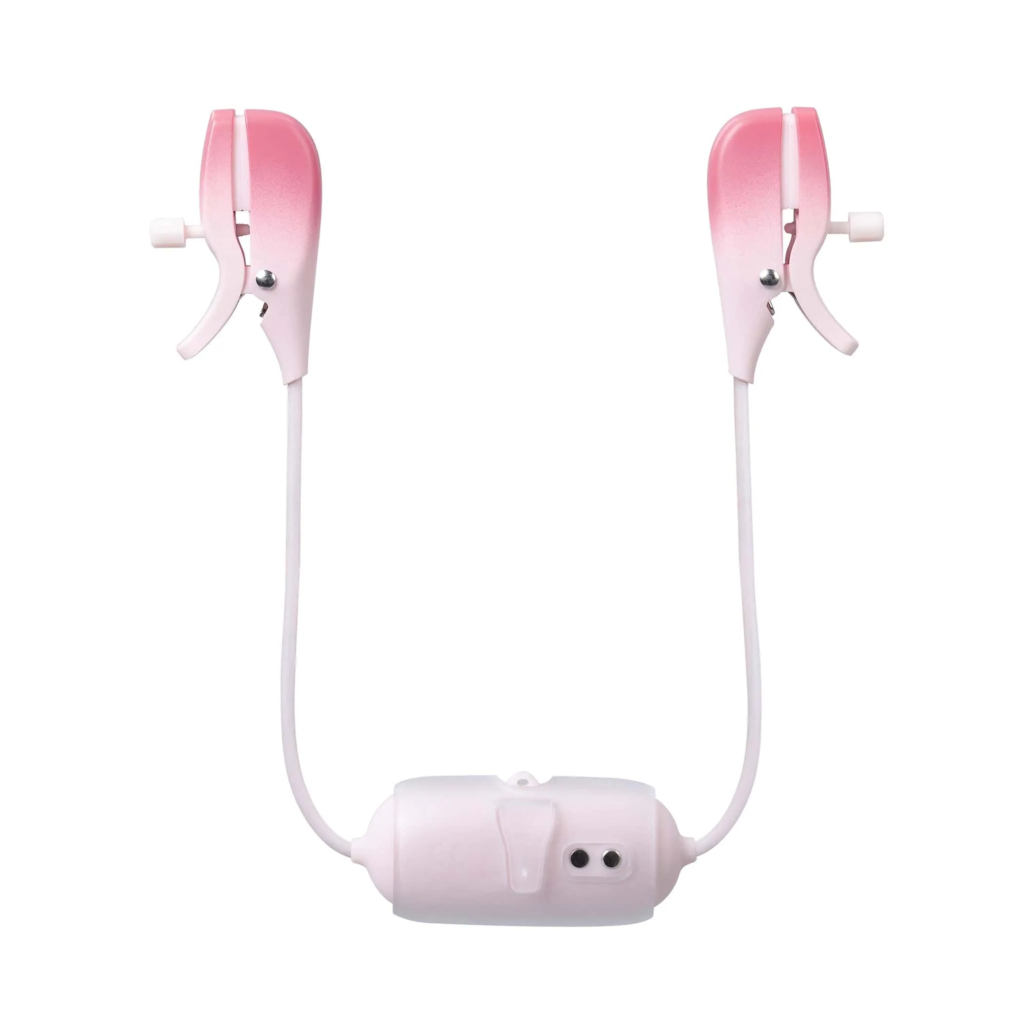 Lovense - Gemini App-Controlled Vibrating Nipple Clamps (Pink)