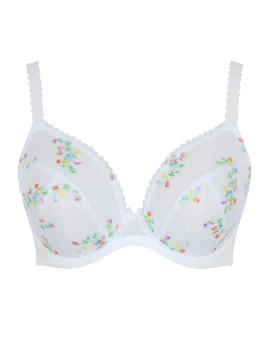 Meadow Plunge Bra - Ivory