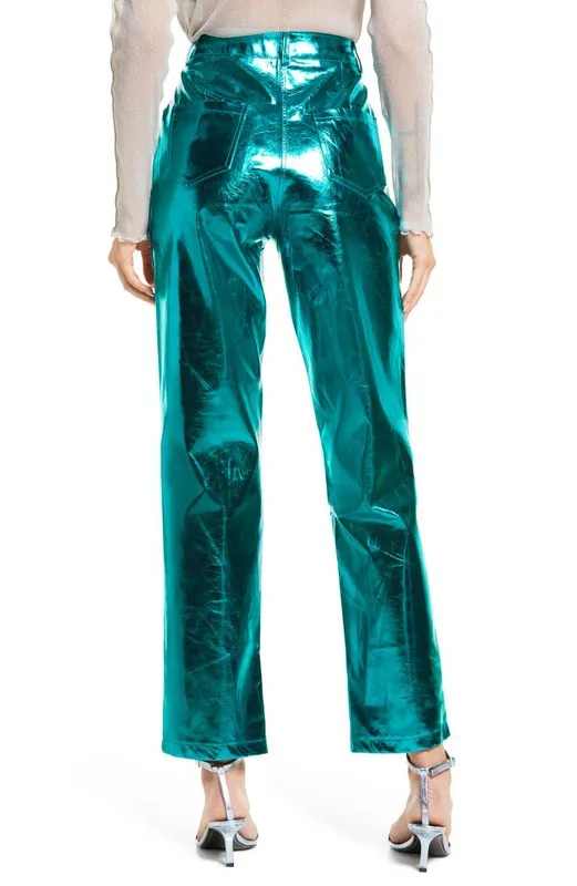 Meet Me At The Rave Shimmer pants (Festival) (BLUE)