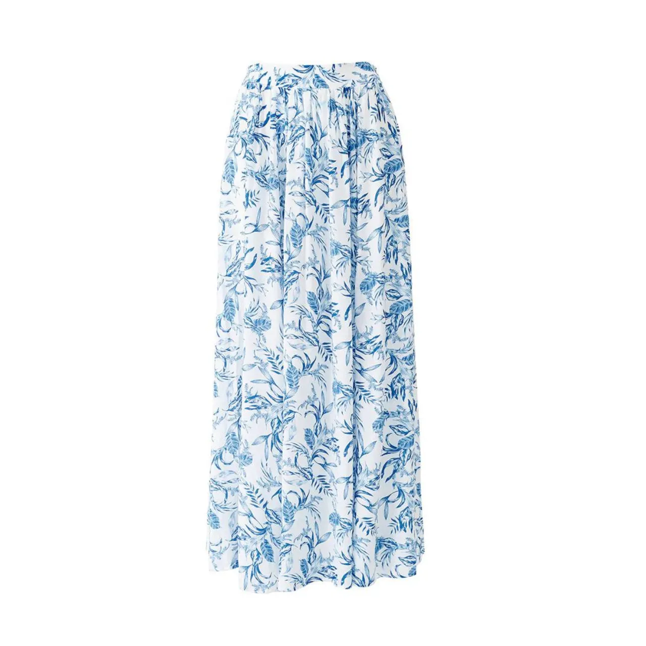 Mira Blue Leaf Skirt