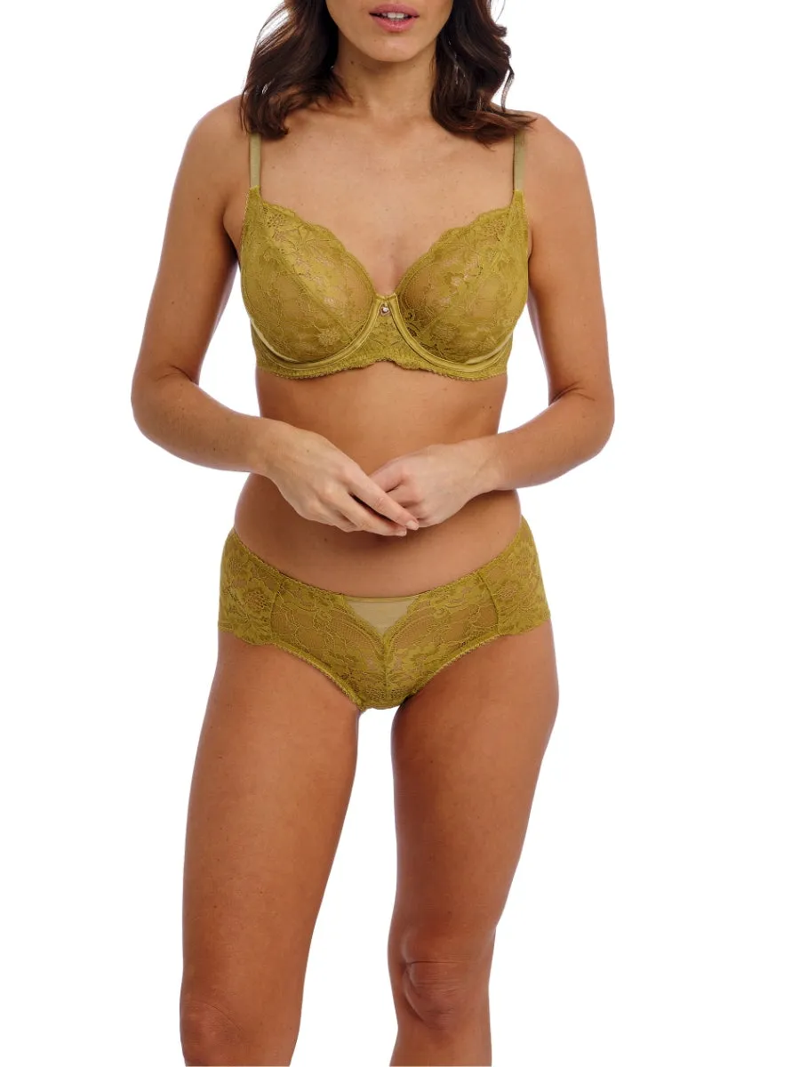 Natsuki Lace Underwire Bra - Antique Gold