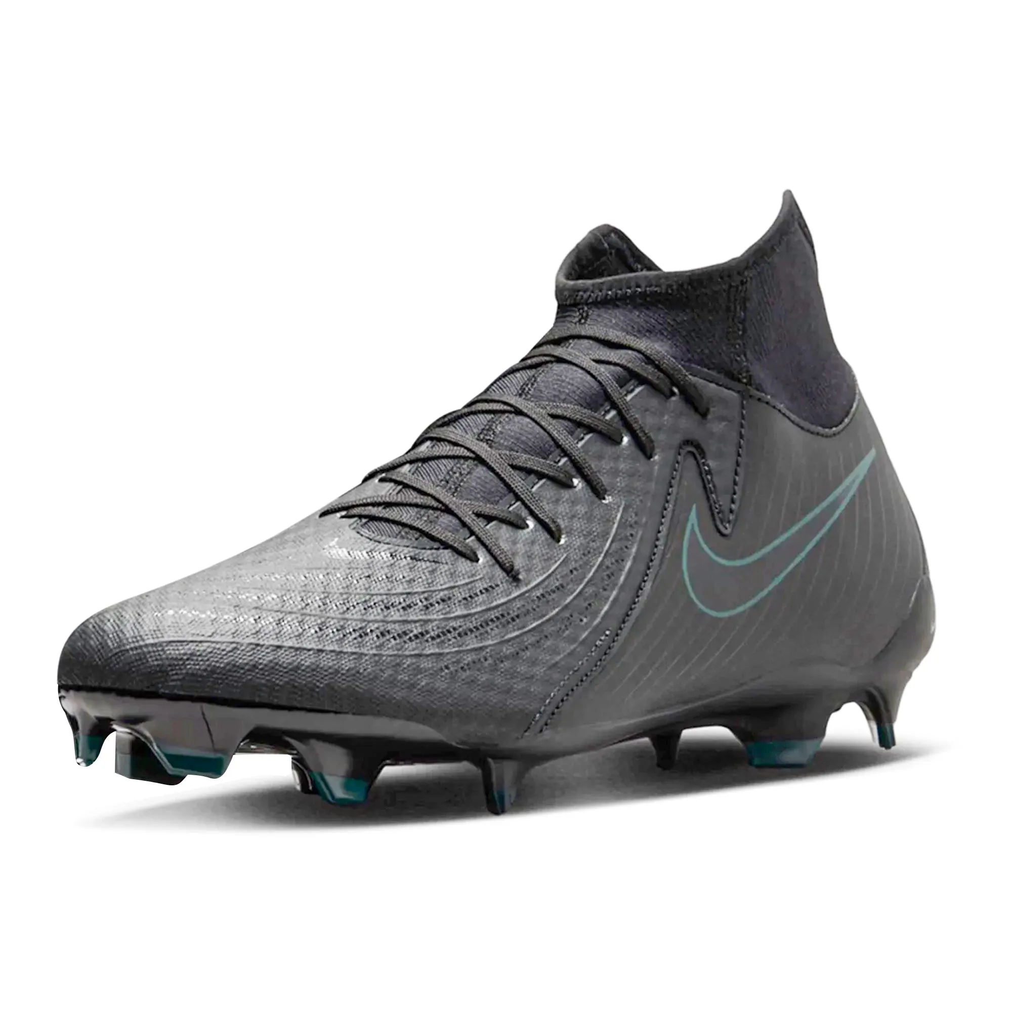 Nike Phantom Luna II Academy FG/MG Soccer Cleats (Black/Black-Deep Jungle)