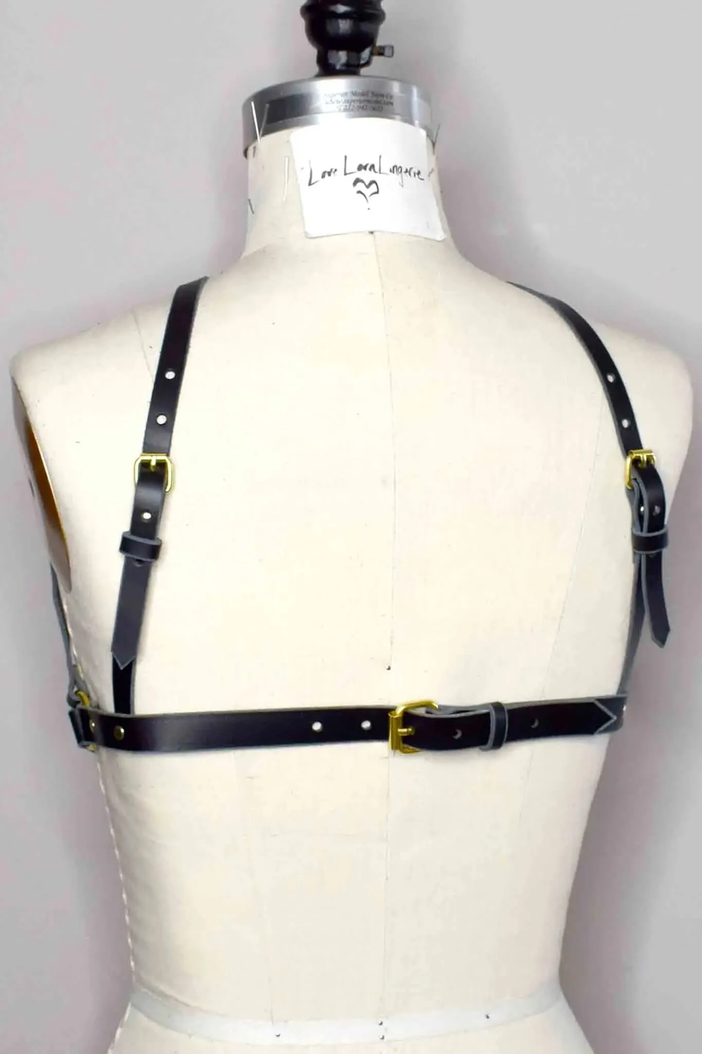 Nymph Leather Harness Bra