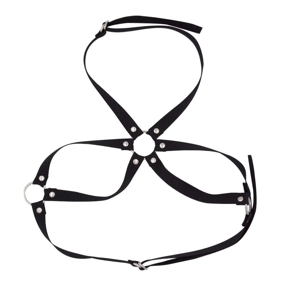 Open Breast Body Harness