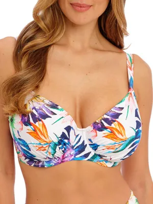 Paradiso Gathered Full Cup Bikini Top - Multi