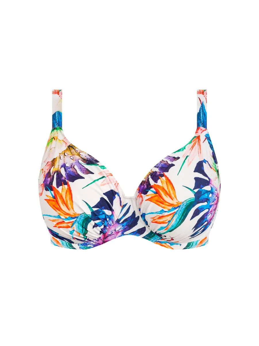 Paradiso Gathered Full Cup Bikini Top - Multi