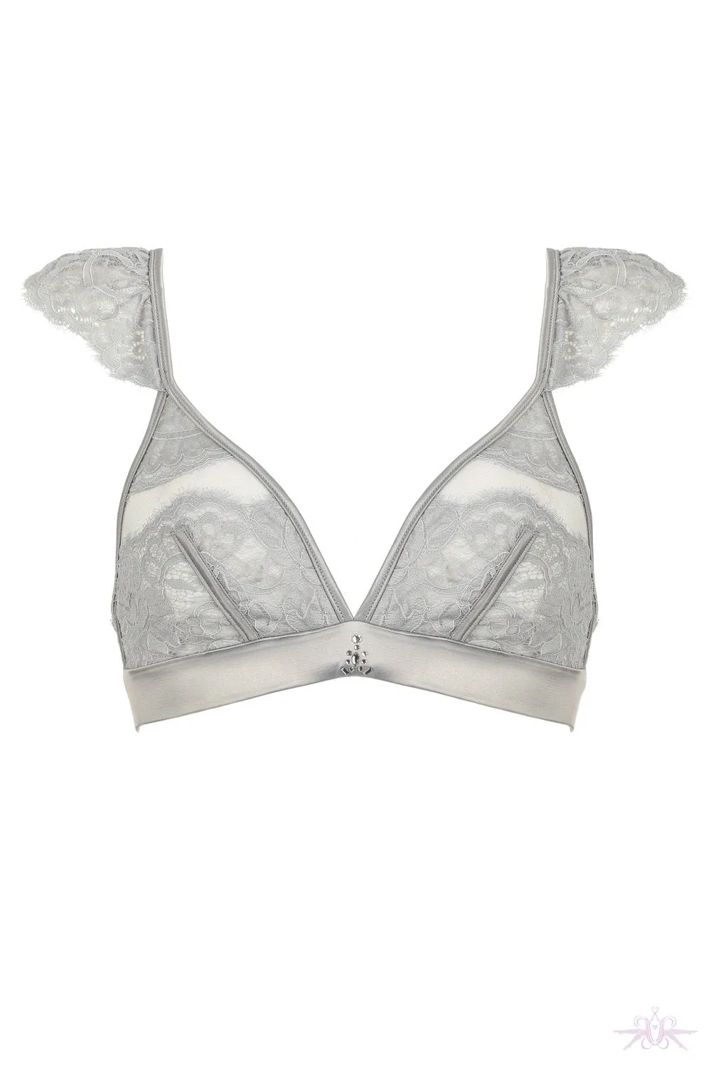 Prelude Marlene Grey Triangle Bra