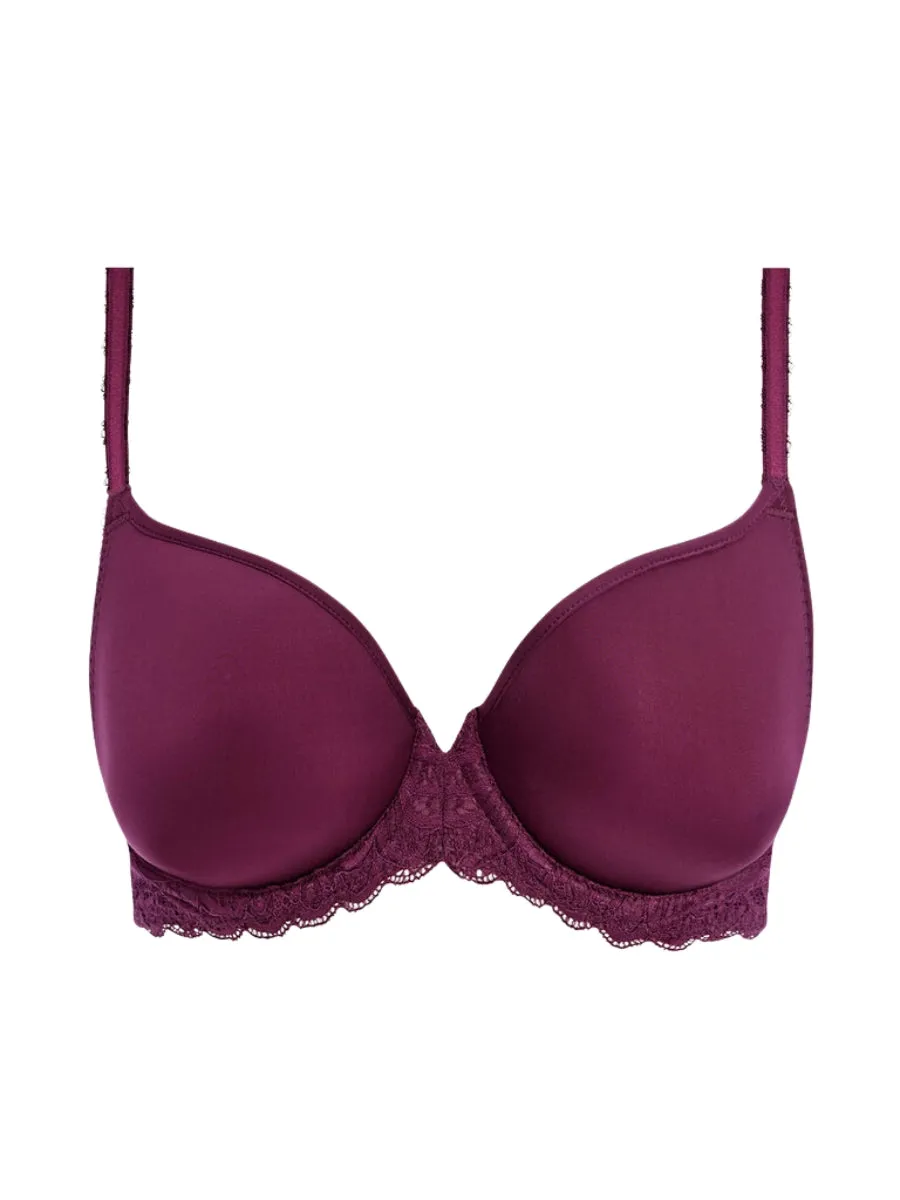 Raffine Underwired Contour Bra - Potent Purple