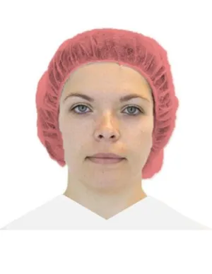 Red Bouffant Hair Net | 24"