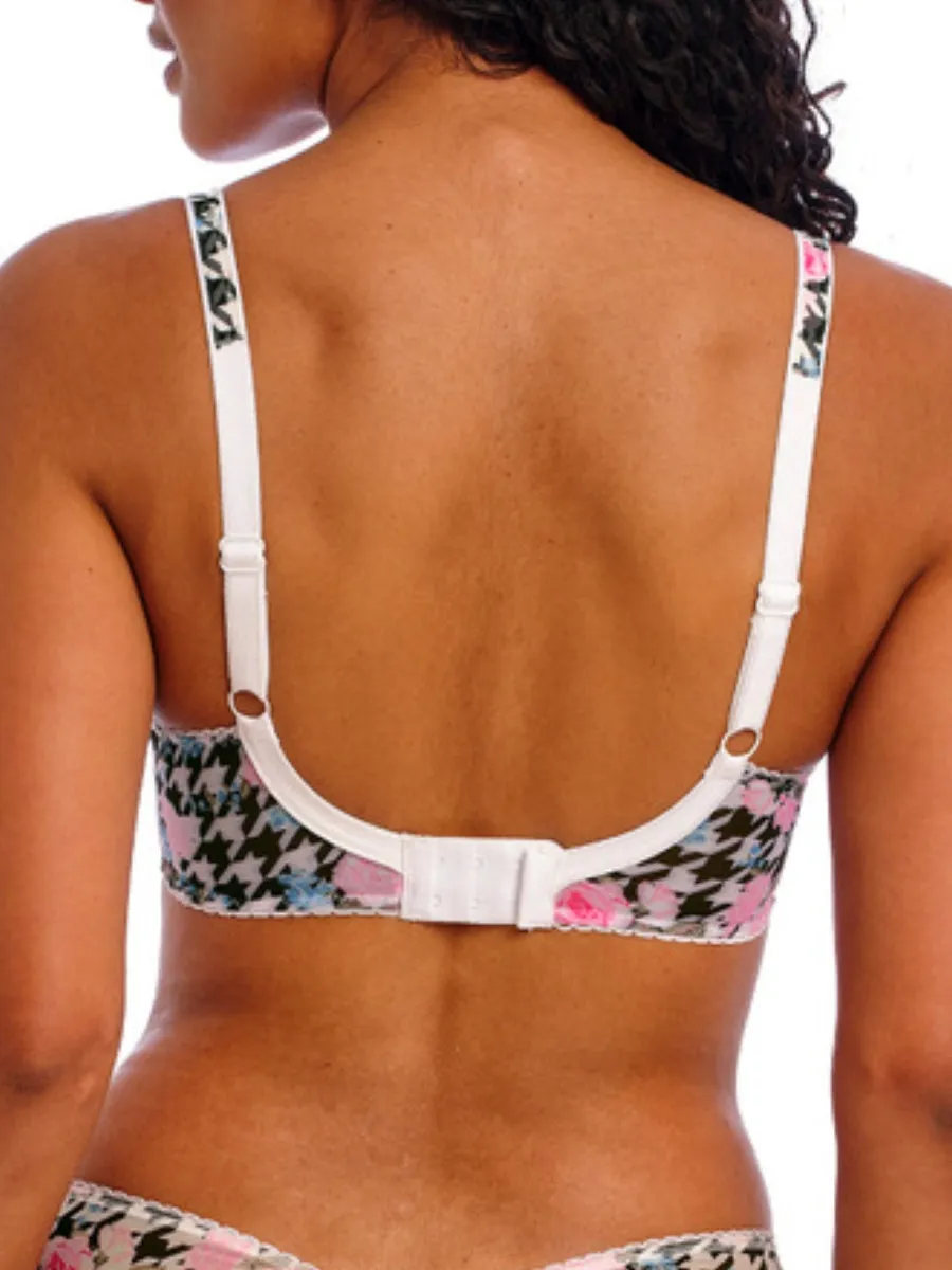 Rose Blossom Plunge Bra - Multi