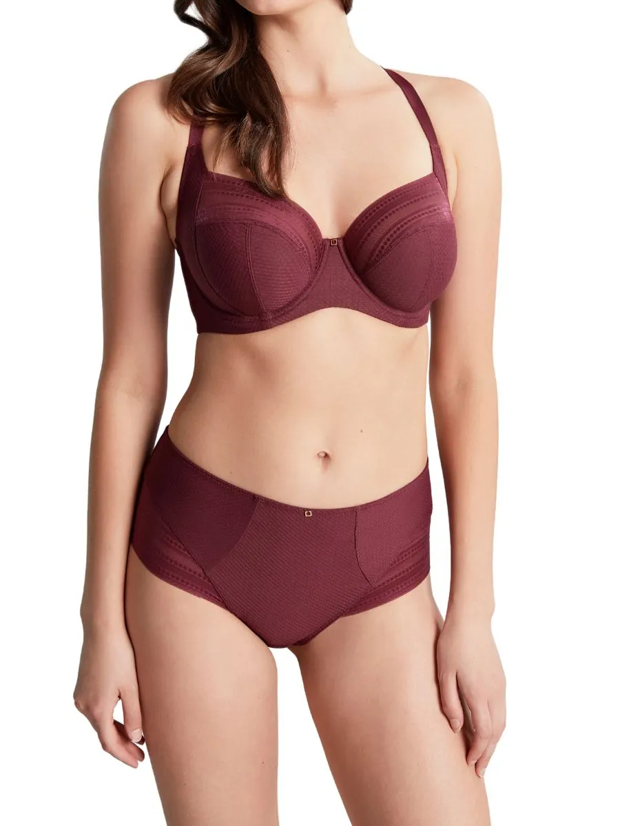 Serene Full Cup Bra - Dark Cherry