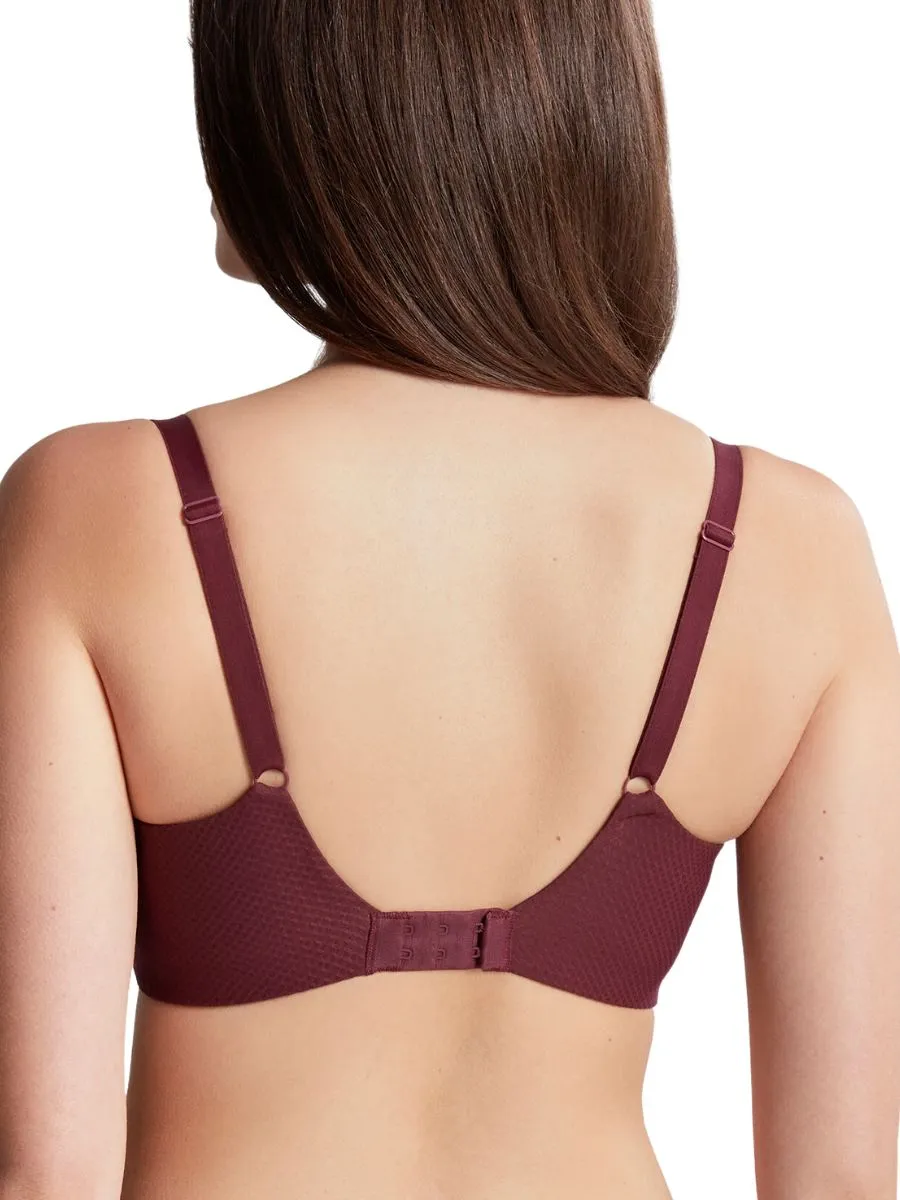 Serene Full Cup Bra - Dark Cherry