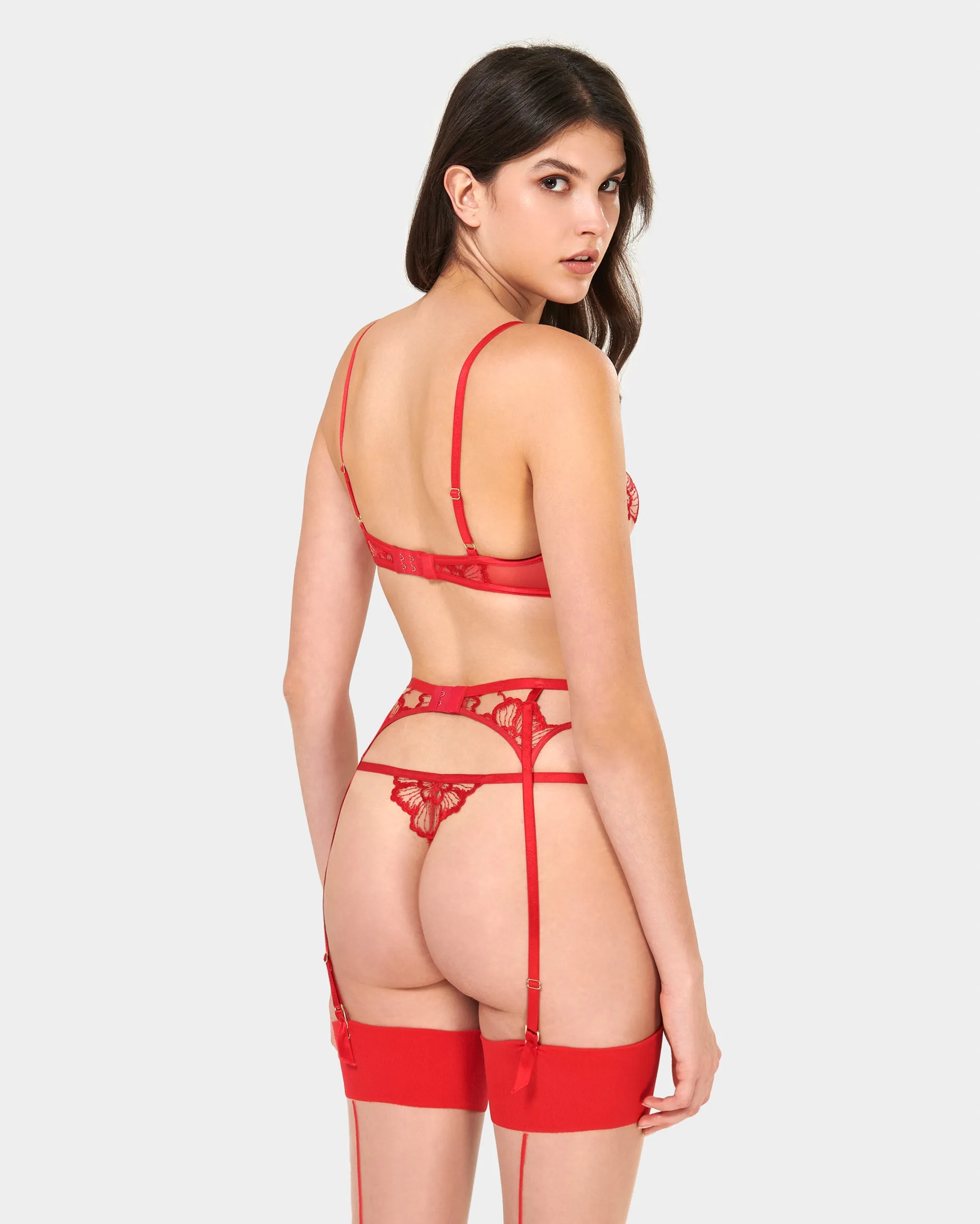 Set: Catalina Red/Sheer