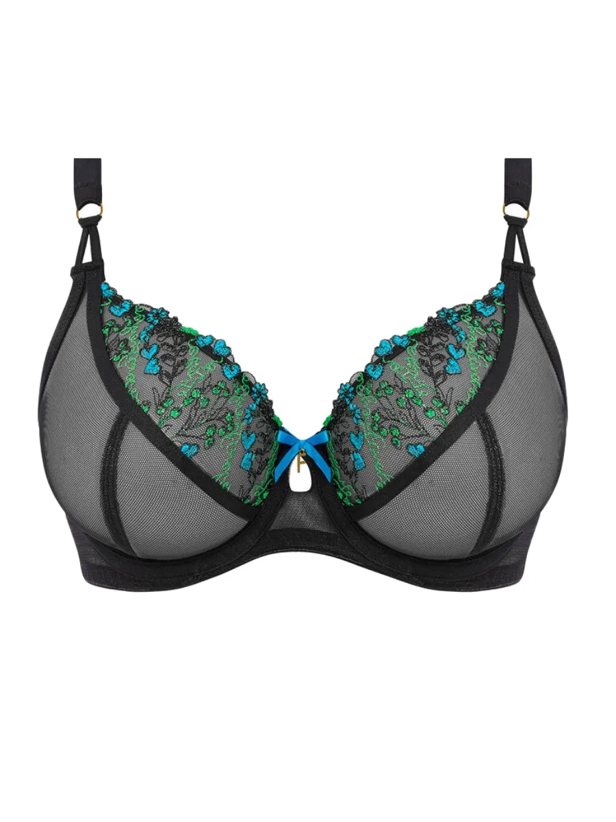 Show-off Plunge Bra - Black