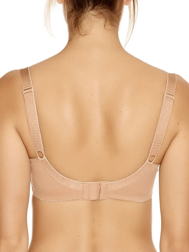 Smoothing Moulded Balcony Bra - Nude