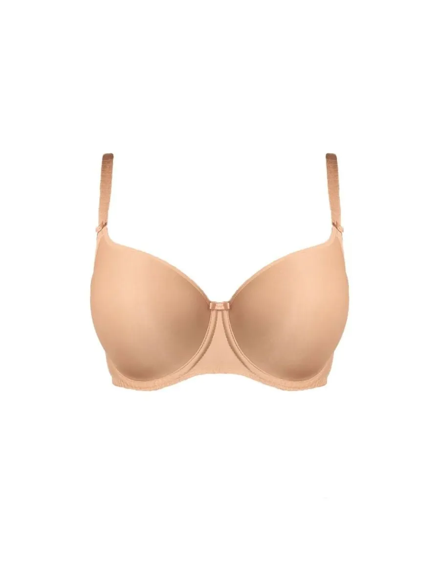 Smoothing Moulded Balcony Bra - Nude