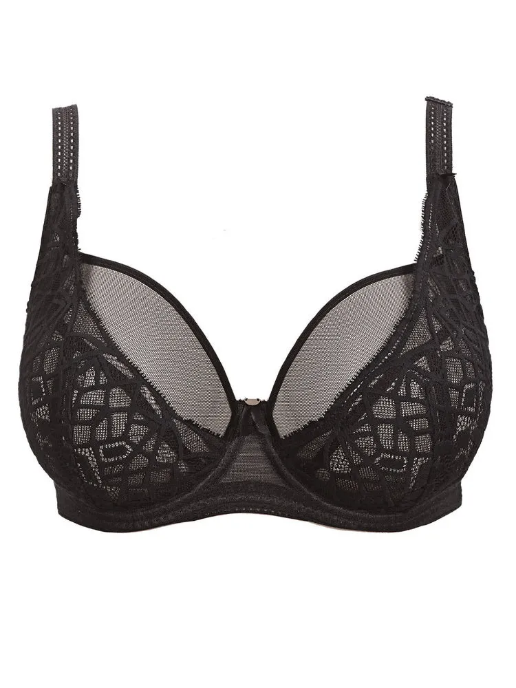 Soiree Lace High Apex Bra - Black