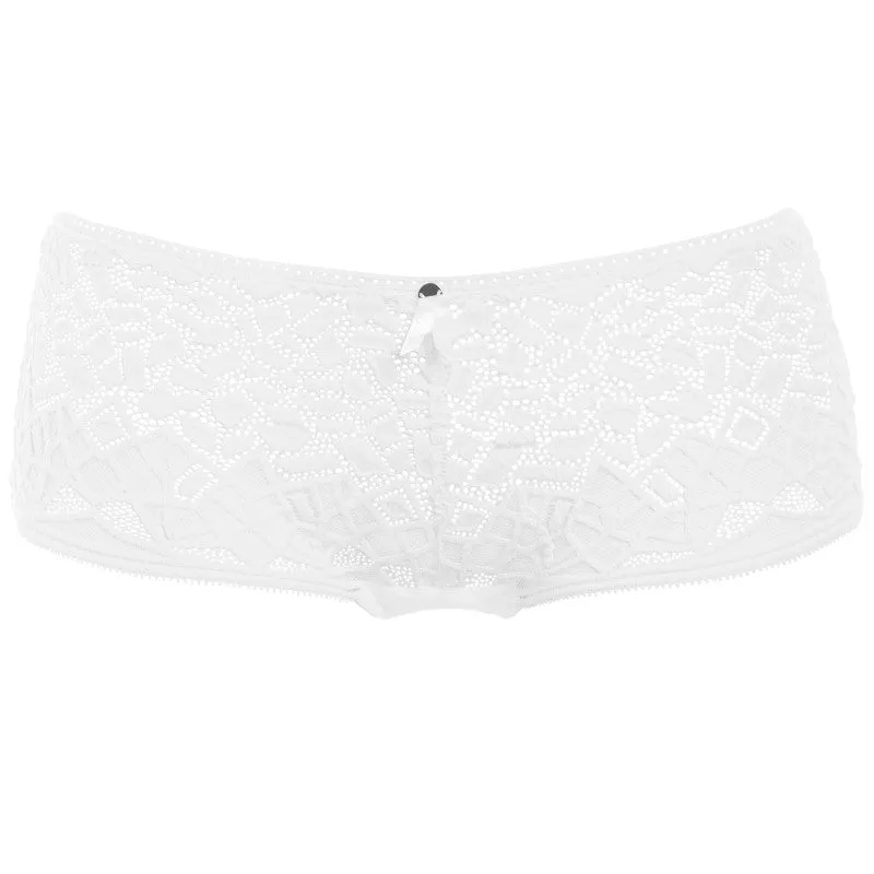 Soiree Lace White Short - Freya