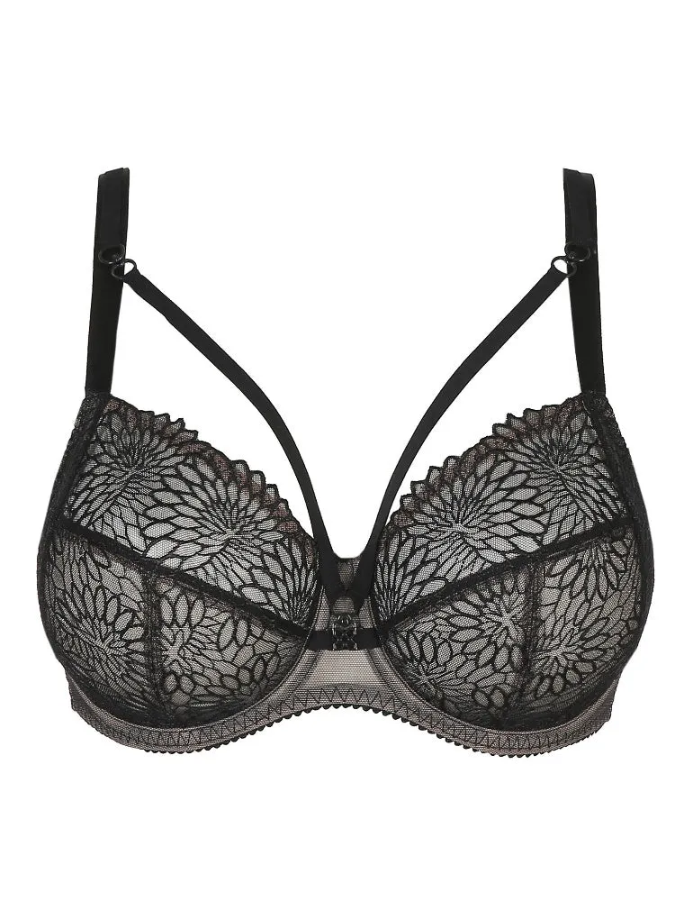 Sophora Full Cup Bra - Black