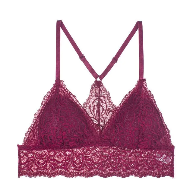 TEEK - Simple Lace Tri Bra | Multi-Options