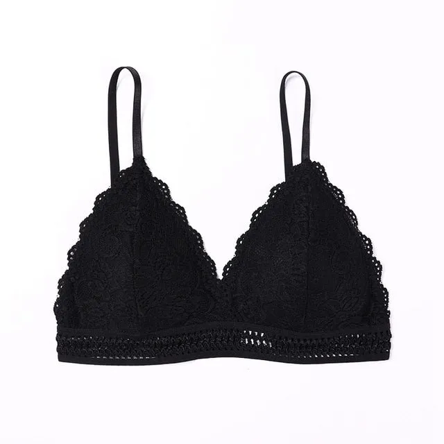 TEEK - Simple Lace Tri Bra | Multi-Options