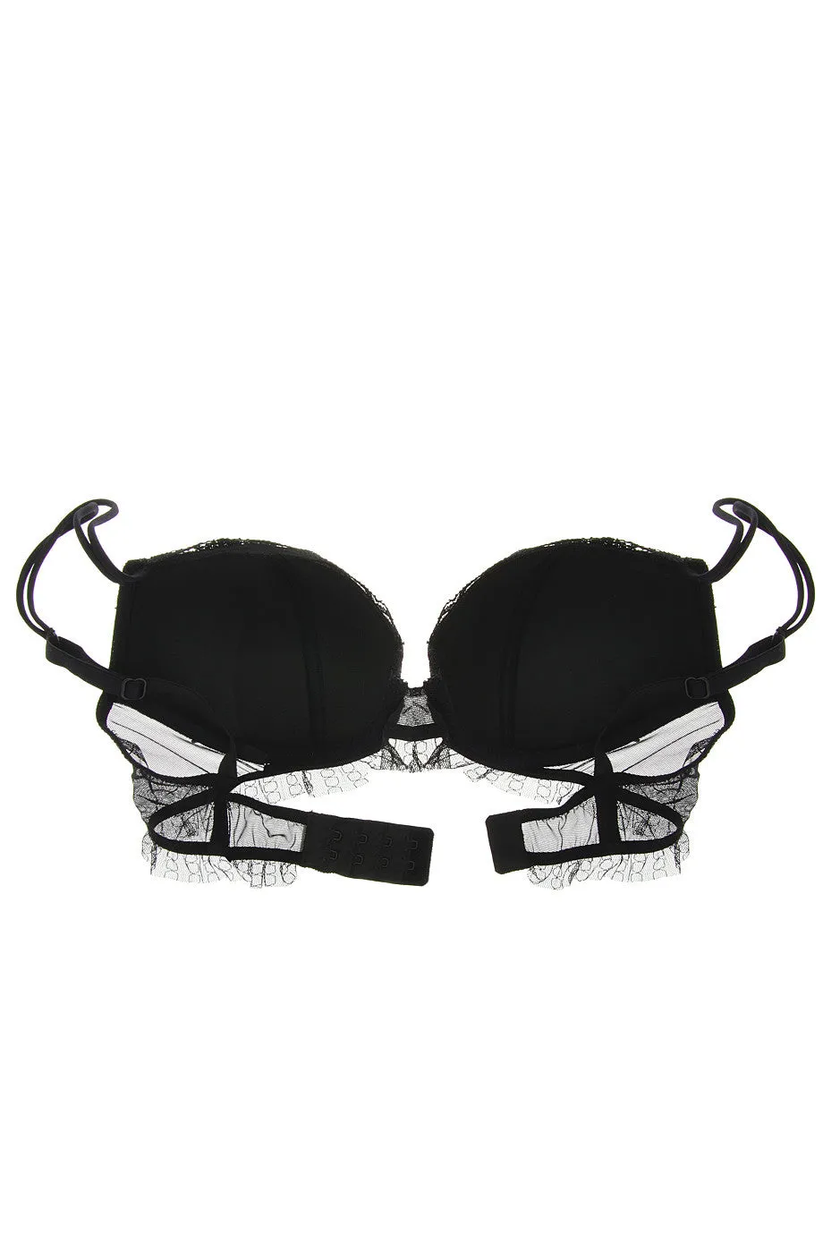 TULLE Black Lace Bra